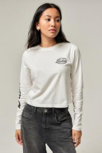 Globe Long Sleeve T-Shirt - White XS at Urban Outfitters - Dickies - Modalova