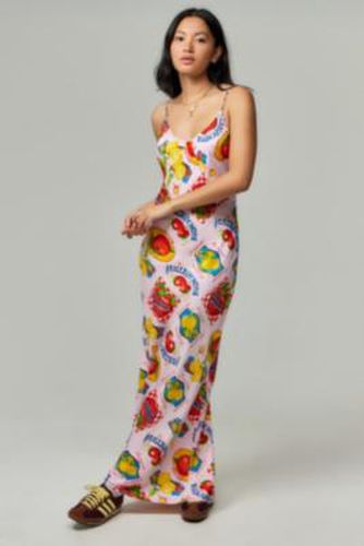 Calypso Appetito Maxi Dress - Pink UK 6 at Urban Outfitters - Damson Madder - Modalova