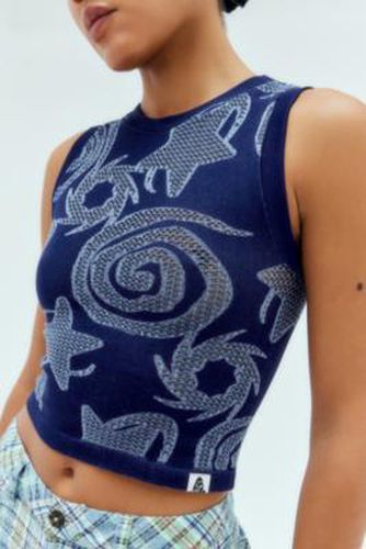 UO Exclusive Sirius Tank - Blue XS/S at Urban Outfitters - Basic Pleasure Mode - Modalova