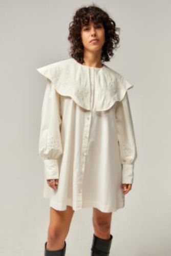 Mimi Mini Dress - White UK 8 at Urban Outfitters - Damson Madder - Modalova