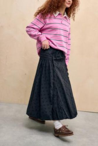 Agatha Puff Skirt - UK 10 at Urban Outfitters - Damson Madder - Modalova