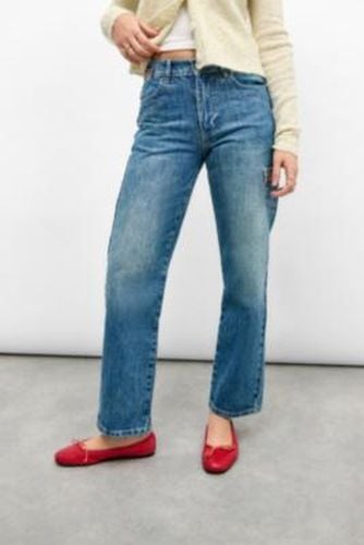 Harry Stab Stitch Jeans - UK 6 at Urban Outfitters - Damson Madder - Modalova