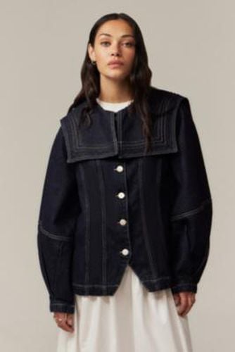 Sailor Denim Jacket - Indigo UK 6 at Urban Outfitters - Damson Madder - Modalova