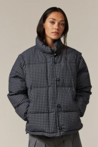 Pearl Puffer Jacket - Navy UK 6 at Urban Outfitters - Damson Madder - Modalova