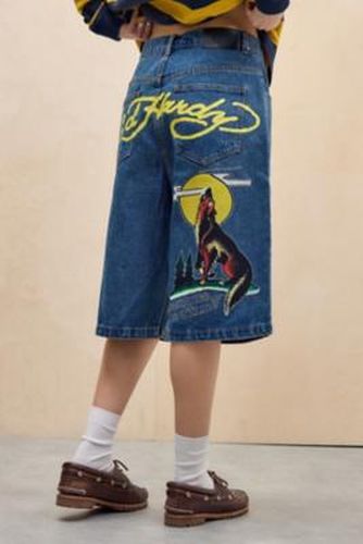 Wild Howl Jorts - XS at Urban Outfitters - Ed Hardy - Modalova