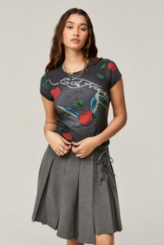 UO Exclusive Cherry Baby T-Shirt - XS at Urban Outfitters - Ed Hardy - Modalova