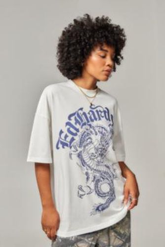 UO Exclusive Gothic Dragon T-Shirt - S at Urban Outfitters - Ed Hardy - Modalova