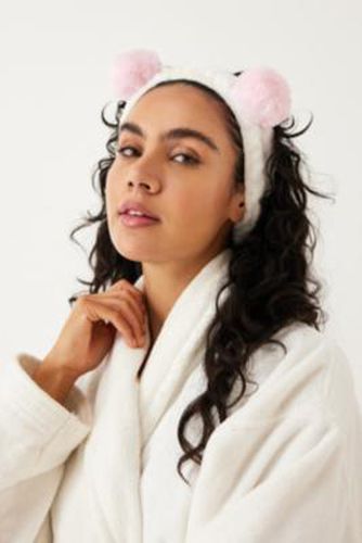 Pink Ears Spa Day Headband ALL at - Urban Outfitters - Modalova