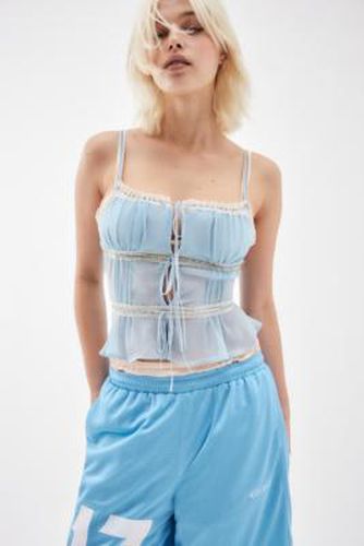 Kimchi Ivy Lace Tie-Front Cami - L at Urban Outfitters - Kimchi Blue - Modalova