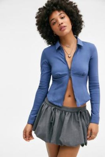 Hailey Zip Through Shirt - 2XS at Urban Outfitters - Silence + Noise - Modalova