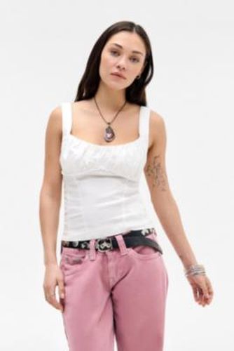 Luna Linen Cami - 2XS at Urban Outfitters - Kimchi Blue - Modalova