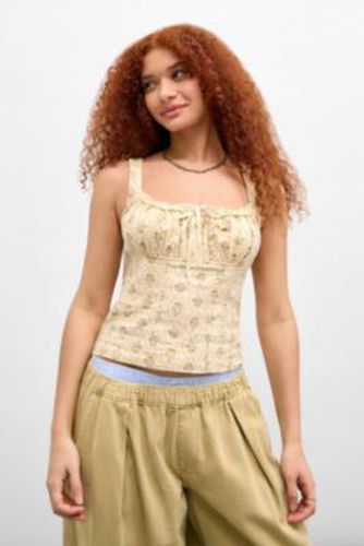 Lennon Linen Cami - 2XS at Urban Outfitters - Kimchi Blue - Modalova