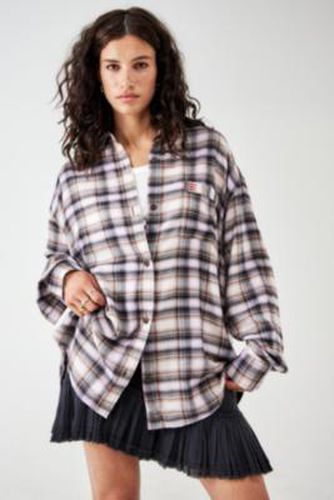 Sadie Flannel Shirt - Pink XS at Urban Outfitters - BDG - Modalova