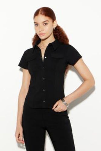 Polly Bengaline Shirt - 2XS at Urban Outfitters - Silence + Noise - Modalova