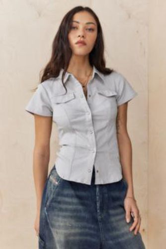 Polly Bengaline Shirt - 2XS at Urban Outfitters - Silence + Noise - Modalova