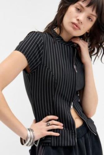 Too Fast Zip Shirt - XS at Urban Outfitters - Silence + Noise - Modalova