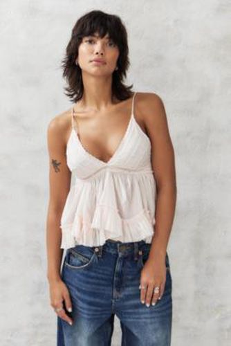 Elsie Babydoll Cami - Pink 2XS at Urban Outfitters - Kimchi Blue - Modalova