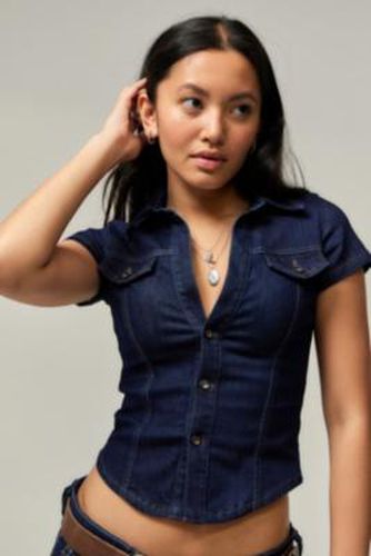 Polly Denim Shirt - 2XS at Urban Outfitters - BDG - Modalova