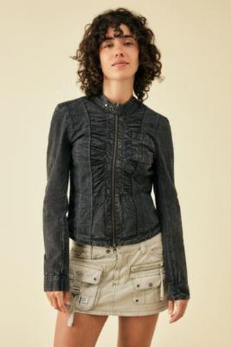 Tommie Fitted Zip-Through Jacket - Black 2XS at Urban Outfitters - BDG - Modalova