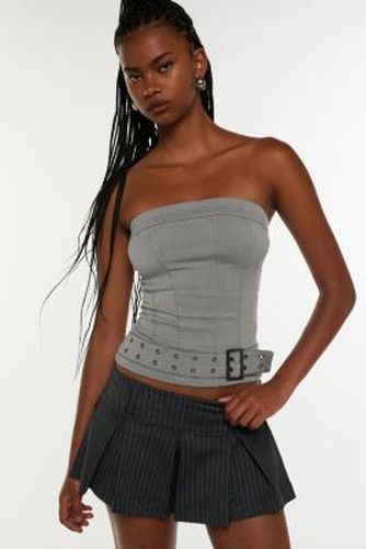 Mia Buckle Bandeau - White XS at Urban Outfitters - Silence + Noise - Modalova