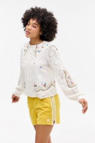 Ever Embroidered Shirt - XS at Urban Outfitters - Kimchi Blue - Modalova