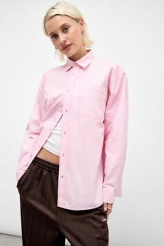Iets frans. Poplin Shirt - Pink 2XS at Urban Outfitters - iets frans... - Modalova