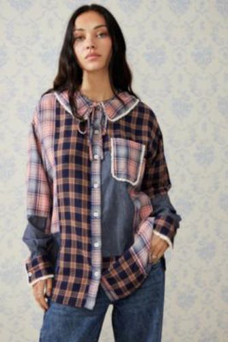 Syd Flannel Shirt - Pink XS at Urban Outfitters - Kimchi Blue - Modalova