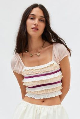 Liliana Ruffle Blouse - XL at Urban Outfitters - Kimchi Blue - Modalova