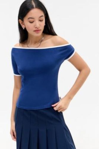 Sarah Off-Shoulder Top - Navy XS at Urban Outfitters - BDG - Modalova