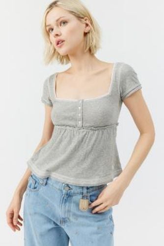 UO Brittney Babydoll Top - S at - Urban Outfitters - Modalova