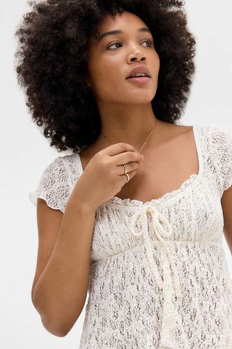 Piper Cap Sleeve Blouse - XL at Urban Outfitters - Kimchi Blue - Modalova