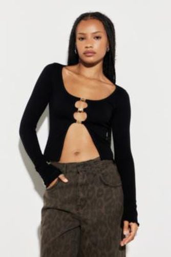 Misse Cardigan - Black XS at Urban Outfitters - Silence + Noise - Modalova