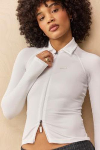 Iets frans. Hallie Zip-Up Long Sleeve Top - XS at Urban Outfitters - iets frans... - Modalova