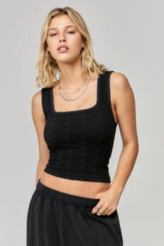 Iets frans. Monogram Square Neck Tank - / XS at Urban Outfitters - iets frans... - Modalova