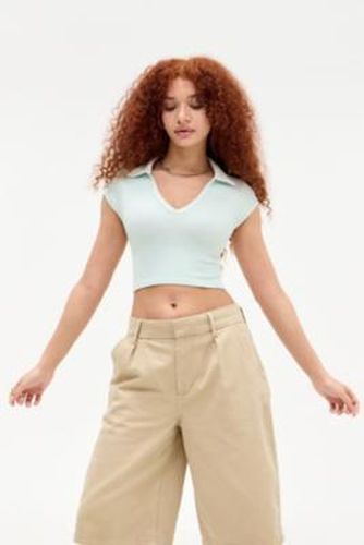 UO Sporty Baby Cropped Top - Green M/L at - Urban Outfitters - Modalova