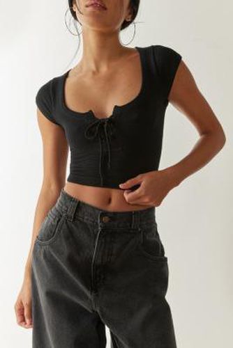 Knockout Seamless Lace-Up T-Shirt - Black XL/2XL at Urban Outfitters - Out From Under - Modalova