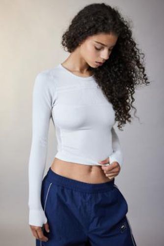 Iets frans. Lara Long-Sleeved Tie-Back Top - Grey XL at Urban Outfitters - iets frans... - Modalova