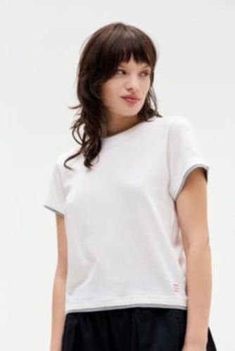 UO Double Layer T-Shirt - White XS at - Urban Outfitters - Modalova