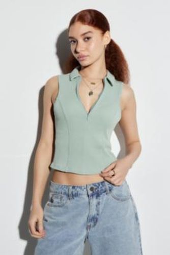 UO Reece Ribbed Tank Top - XL at - Urban Outfitters - Modalova