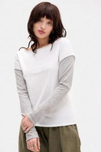 Sloane Layered Twofe T-Shirt - XS at Urban Outfitters - BDG - Modalova