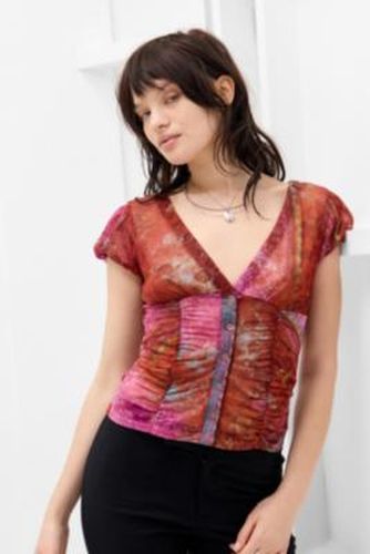 Penny Ruched Shirt - XS at Urban Outfitters - Silence + Noise - Modalova