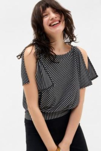 Drapey Stripe Batwing Top - XS at Urban Outfitters - Silence + Noise - Modalova