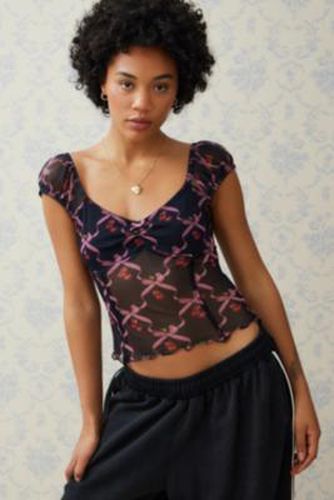 Greta Printed Blouse - XL at Urban Outfitters - Kimchi Blue - Modalova