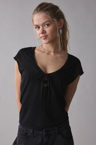 UO Zoe Keyhole Top - XS at - Urban Outfitters - Modalova