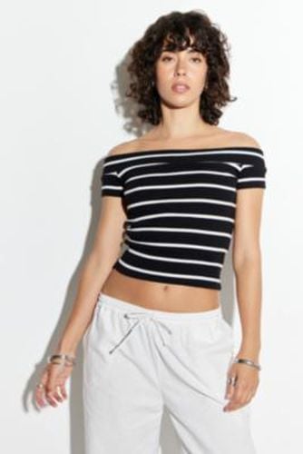 UO Ever Striped Off-The-Shoulder Top - / S at - Urban Outfitters - Modalova