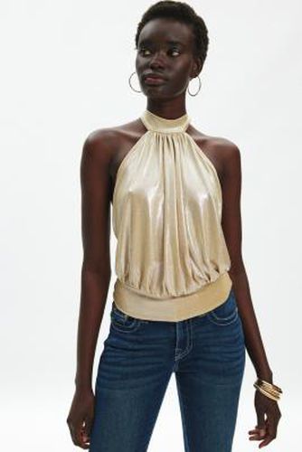 Dagny Shine Top - XS at Urban Outfitters - Silence + Noise - Modalova