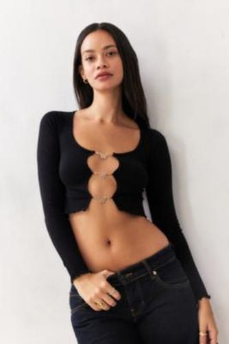Butterfly Icon Top - Black XS at Urban Outfitters - Out From Under - Modalova