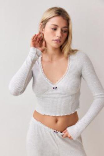 Brushed Long Sleeve Top - XL at Urban Outfitters - Out From Under - Modalova