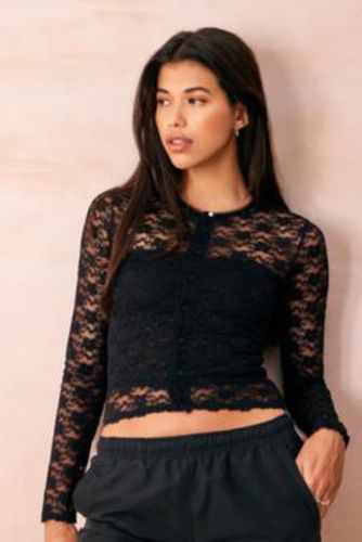 Lace Cardigan - S at Urban Outfitters - Out From Under - Modalova