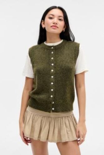 UO Button-Through Tank Vest - XS at - Urban Outfitters - Modalova